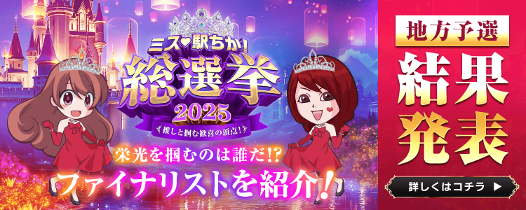 総選挙 地方予選結果 TOPバナー（PC）